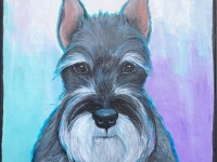 Tonic (Schnauzer) 10"x10"