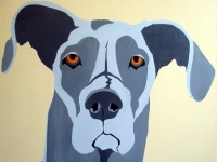 Timber (Great Dane), 36x36