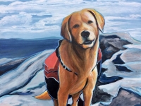 Samson on Mt. Holy Cross, 24"x18"