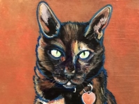 Bubbles (Tortoiseshell Cat), 10x8