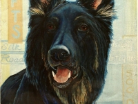 Blue Downtown (Shiloh Shepherd), 24x18