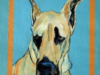 Bogart (Great Dane), 20x16