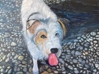 Harriet (Terrier Mix), 24"x36"