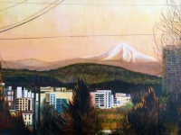 East View from the West Hills (Portland, OR), 24"x36"