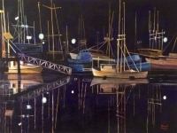 Fishing Fleet (Newport, OR), 18x24