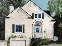 Wynne's House (Kensington, CA), 12"x12"