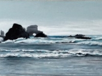 High Tide (Ecola State Park, OR), 10x30