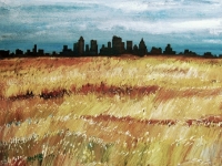 City on the Prairie (48x36)