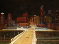 Grand Boulevard at 3 AM, 48x60
