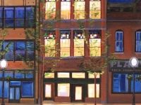 Urban Twilight, (36x24)